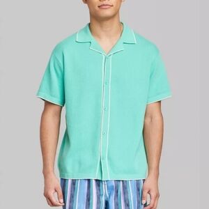 NWT Men's Short Sleeve Knit Polo By Original Use Size XXL